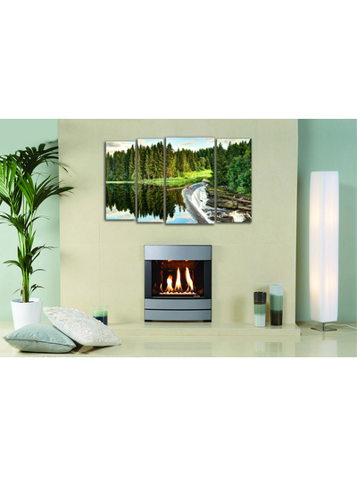 Модульная картина &quot;Широкий водопад&quot;