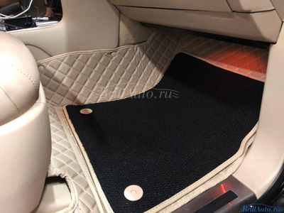 3D коврики в салон Lexus LX570, LX450D из экокожи