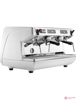 Кофемашина Nuova Simonelli Appia Life 2Gr S white высокие группы, экономайзер