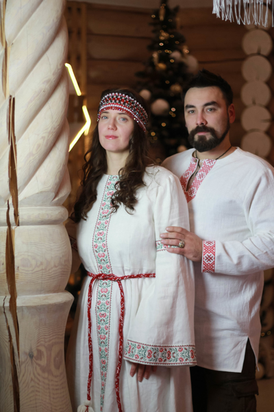 Рубашка Новгородка "Одал" и "Велес"