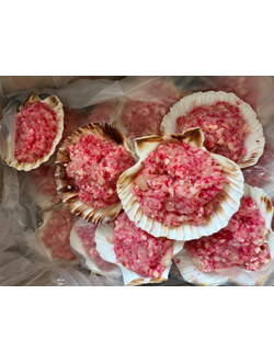 ГРЕБЕШОК ДЛЯ ЗАПЕКАНИЯ ПО-ШАНХАЙСКИ С ИКРОЙ МАСАГО