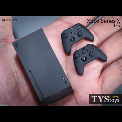 Консоль Xbox Series X - аксессуар для коллекционных фигур 1/6 - (22DT21) - TYStoys