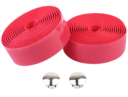 Обмотка Mzyrh с заглушками в руль, красная