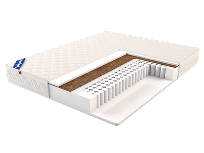 Матрас MyCloud, Деметра (Demetra), пружинный, мягкий, средней жесткости, скрученный, для дачи