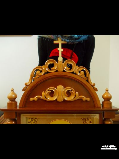 Резной подвесной киот