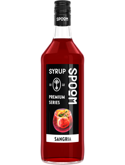 Сироп Spoom Сангрия, 1 л (для кофе, чая, коктейлей и десертов)