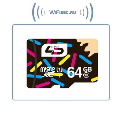 Карта памяти microSD 64Gb Class10