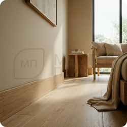 Плинтус МДФ TeckWood 80х10х2150 мм. Дуб крафт