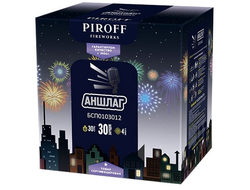 Батарея салютов АНШЛАГ БСП0103012 PIROFF | Neva-Salut.com