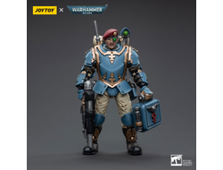 Имперская гвардия - Отпрыски Темпестус - медик (Warhammer 40k) - КОЛЛЕКЦИОННАЯ ФИГУРКА 1/18 Astra Militarum Tempestus Scions Command Squad Medic (JT5154) - JOYTOY