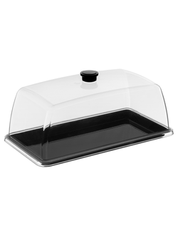 Крышка для гастроем., подносов 1/3 33,5*19 см. h=12,5 см. поликарбонат, прозрачная (поднос 76856-06SS, 76840-06SS,76848-06SS)