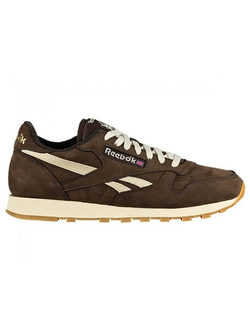 Кроссовки Reebok classic замшевые коричневые