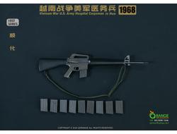 Санитар Армии США времен войны во Вьетнаме - Коллекционная ФИГУРКА 1/6 Vietnam War U.S. Army Hospital Corpsman in Hue 1968 (QOM-1046) - QORANGE QOTOYS