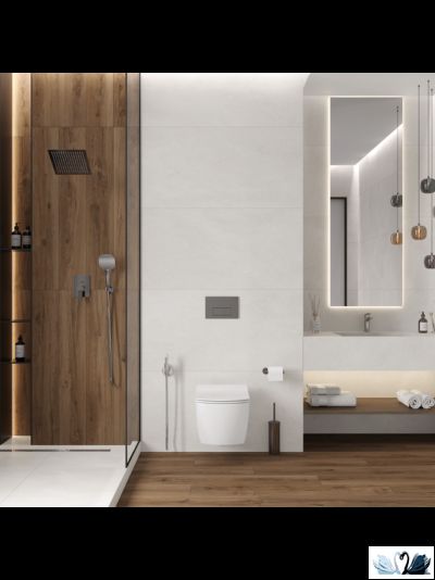 Керамогранит Laparet Сиена грей про\Siena grey pro MR 59,7 х 59,7 см светло - серый матовый