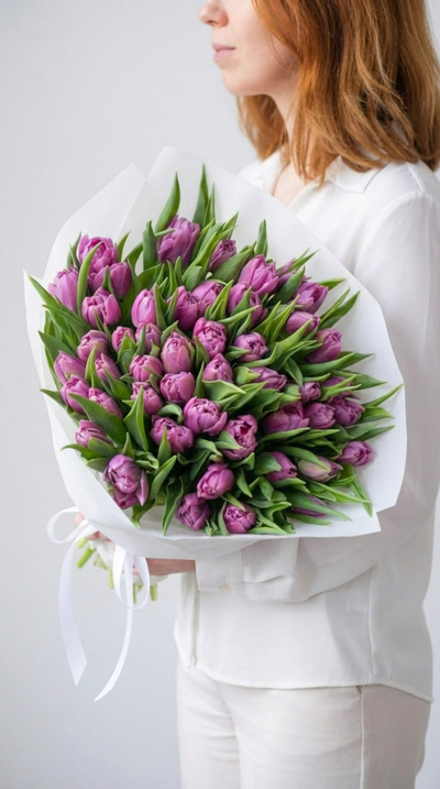 Букет цветов на 8 марта № 764