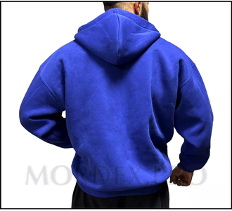 ХУДИ MORDEX с замком и капюшоном (голландский синий)