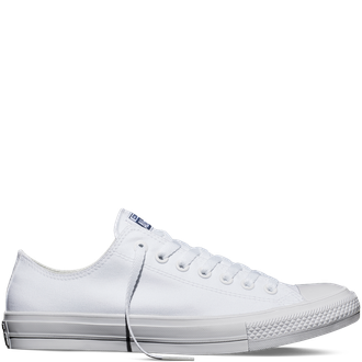 Кеды Converse II mono white 150154c, кеды Конверс белые низкие купить в  Москве