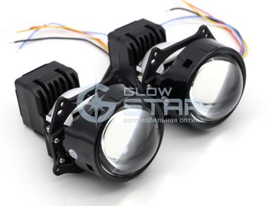 Билед модули Aozoom K3 Dragon Knight New DK200 (III поколение) 3.0 дюйма, 2 чипа, 5500K, 12V, 50W/60W, крепление 3R (комплект, 2шт)