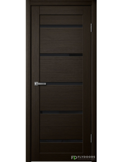 Межкомнатная Дверь LA STELLA 206 дуб мокко ч/с