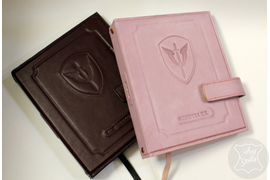 именной ежедневник на заказ, ежедневник из натуральной кожи, подарок для руководителя