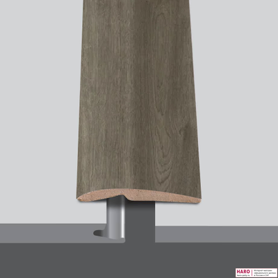 Профиль переходной Haro Дуб Элеганза Античный Серый 411517