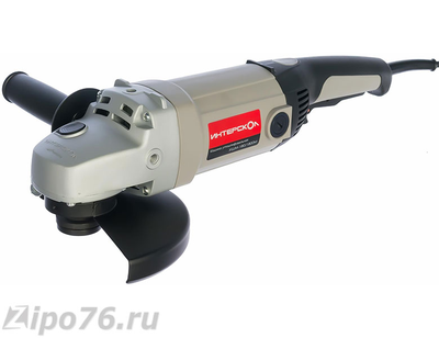 Голова для Интерскол УШМ 1800 с втулкой и стопором в сборе (корпус редуктора)