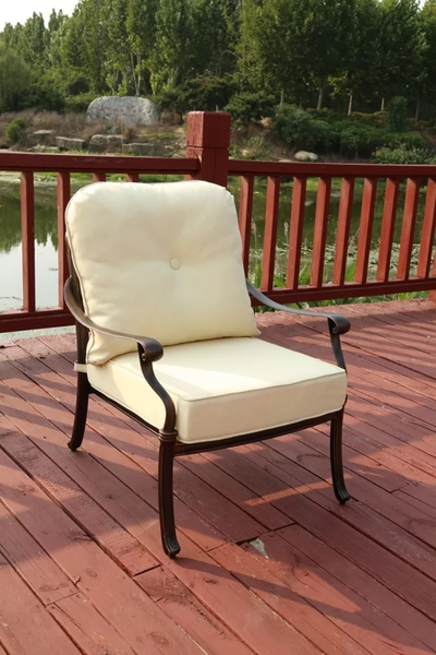 Комплект мебели Madrid 2/1 из литого алюминия