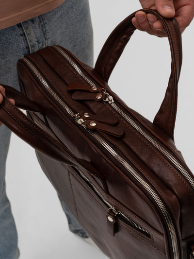 Сумка для ноутбука Montesano Premium brown (арт. 1006-53)