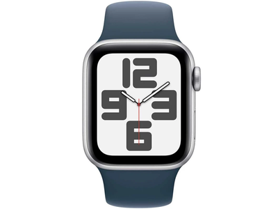 Apple Watch SE 2022 44mm MREC3LL/A S/M Серебристо синий