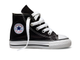 Детские кеды Converse (конверс) Chuck Taylor All Star 3J231 черные высокие