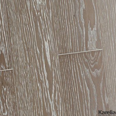 Паркетная доска Karelia Дуб Story 138 Brown Sugar 1-полосная матовый лак 2G с фаской толщина 14 мм 2.2 м2