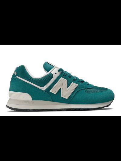 New Balance 574 Green Off White