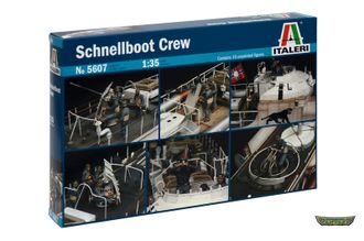 5607 Солдаты экипажа катера SCHNELLBOOT CREW (1/35)