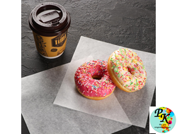 Бумага парафинированная, рисунок микс , лист, 18*18 см