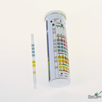 Тест 6 в 1 JBL EasyTest, тест полоски, pH,KH, GH,NO2,NO3, 50 шт