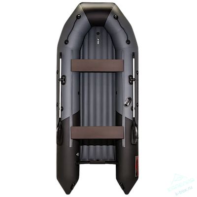 Лодка ПВХ Мастер Лодок Таймень NX3800НДНД Pro Графит / Чёрный