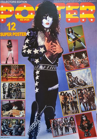 Kiss Poster Collectors Edition Kiss, Ace Frehley, Paul Stanley, Peter Criss, Gene Simmons, Intpress
