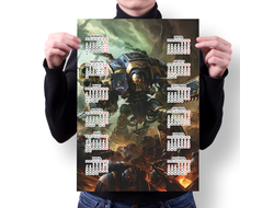 Календарь настенный Warhammer 40000, Вархаммер 40000 №4