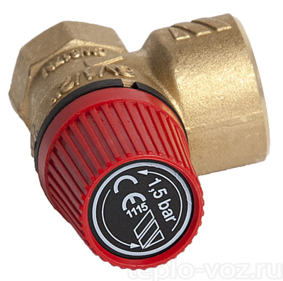 Клапан предохрантельный 1,5 бара Ду-15