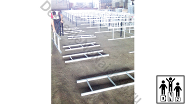 Помост для борцовских ковров. Производство