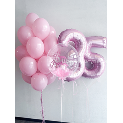 Набор "Bubbles с перьями"