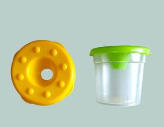 Набор стаканов-непроливаек, 210 мл, 2 штуки