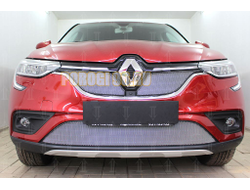 Защита радиатора Renault Arkana 2018- chrome низ PREMIUM