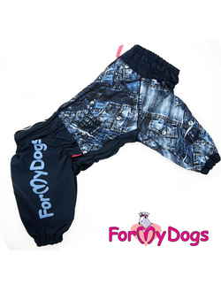 Дождевик Джинс синий