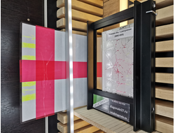 Зеркало Б/Ц с рисунком SMC-005