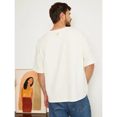 МУЖСКАЯ ФУТБОЛКА МОЛОЧНАЯ &quot;ДАРИ&quot;