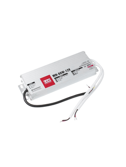 Герметичный блок питания 60W 12V IP67 Extra Slim (12V/5A/60W) (4LED/IP67 металл/1 год)