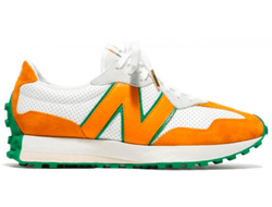 New Balance WS 327 Casablanca белые с оранжевым