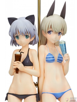 Фигурка 1/8 Sanya V. Litvyak, Eila Ilmatar Juutilainen (Саня В. Литвяк и Эйла Илматар Юутилайнен)