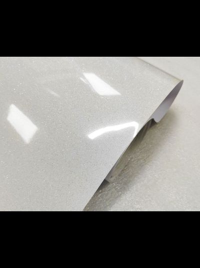 Термопленка "SEF" серия FLEXCUT GLITTER 04 WHITE, 350 мкм